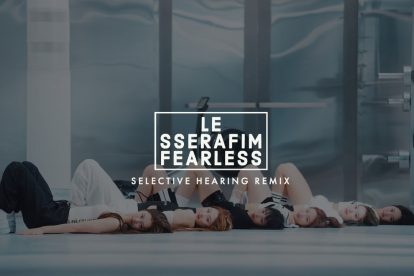 LE SSERAFIM FEARLESS SH REMIX TITLE CARD
