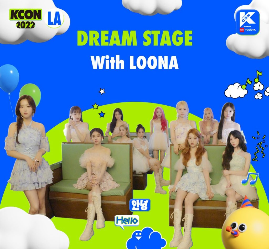 KCON 2022 Dream Stage with LOONA