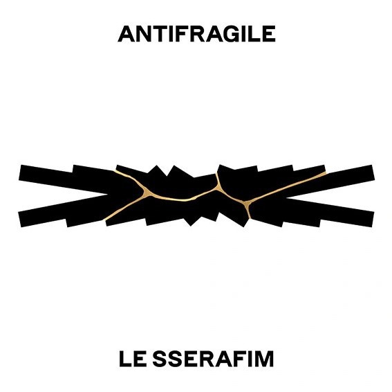 LE SSERAFIM ANTIFRAGILE Album Cover