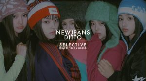 NewJeans Ditto Remixes Title Card