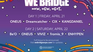 WeBridge Festival 2023 Lineup