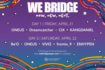 WeBridge Festival 2023 Lineup