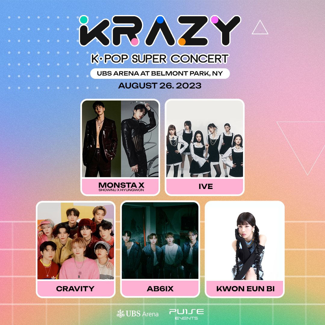 Krazy K-Pop Super Concert Lineup Update June 28