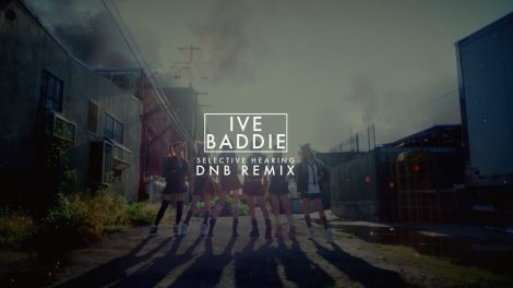 IVE Baddie Remix Title Card