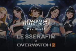 LE SSERAFIM Perfect Night Remix Title Card