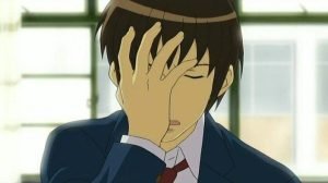 Anime Facepalm