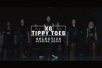 XG Tippy Toes Remix Title Card
