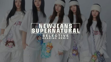 NewJeans Supernatural Remix Title Card