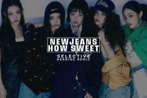 NewJeans How Sweet Remix Title Card