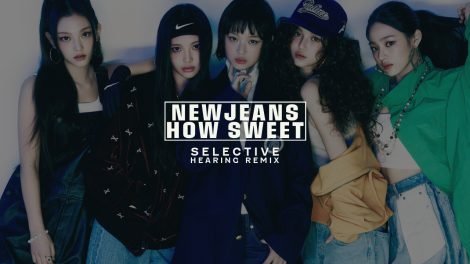NewJeans How Sweet Remix Title Card
