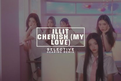 ILLIT Cherish (My Love) Remix Title Card