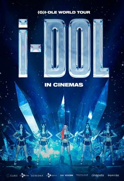 GI-DLE World Tour I-DOL in Cinemas Movie Poster