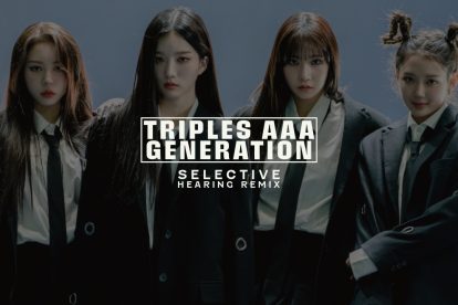 tripleS AAA Generation Remix Title Card