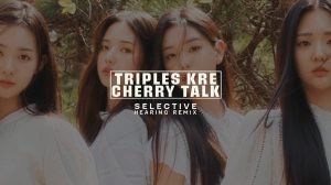 tripleS KRE Cherry Talk Remix Title Card