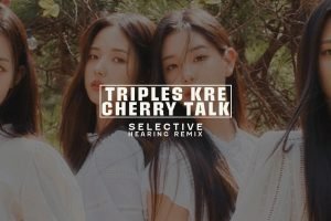 tripleS KRE Cherry Talk Remix Title Card