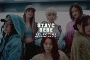 STAYC BEBE Remix Title Card