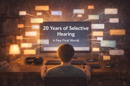 20 Years of Selective Hearing Final Week Title Card