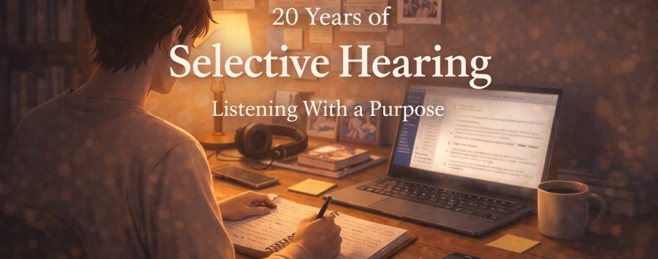 20 Years of Selective Hearing Week 4 Title Card